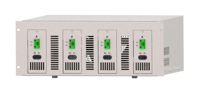 Alta precisione della macchina di prova della batteria di 72V5A 4ch e tipo economizzatore d'energia tester 0 di risposte di capacità della batteria